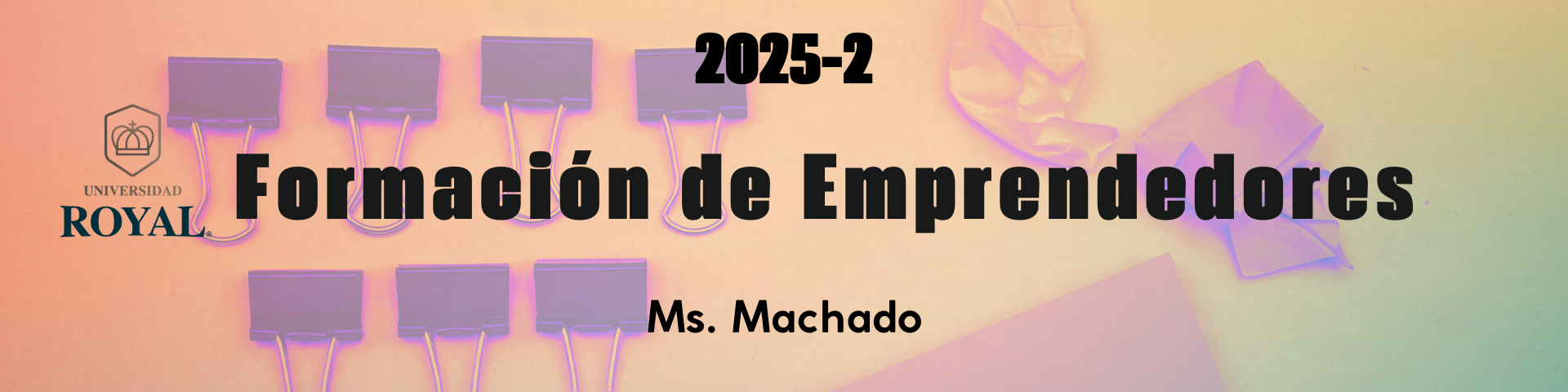 FORMACION DE EMPRENDEDORES - CO, MP, PS, AD