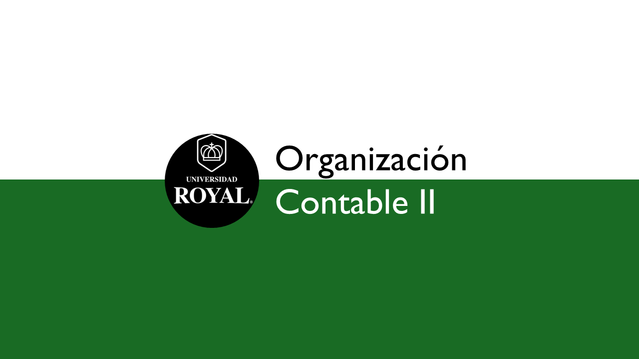 ORGANIZACION CONTABLE II - CO