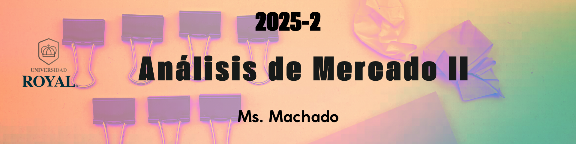 ANALISIS DE MERCADO II - MP