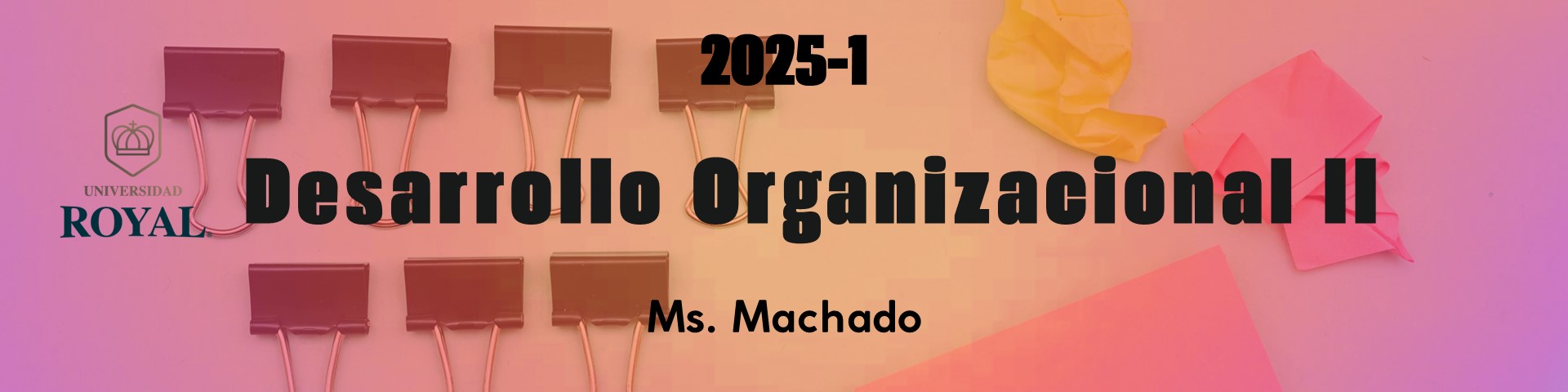 DESARROLLO ORGANIZACIONAL II - AD